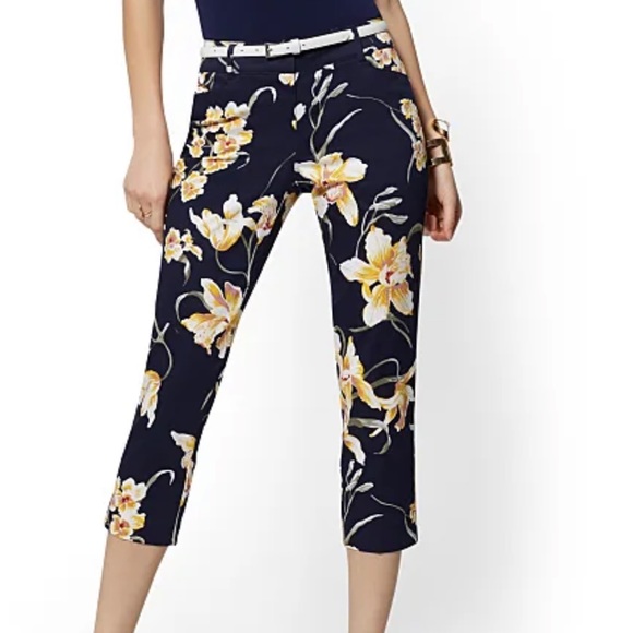 New York and Company-7th Avenue structured crop pant - Picture 4 of 4